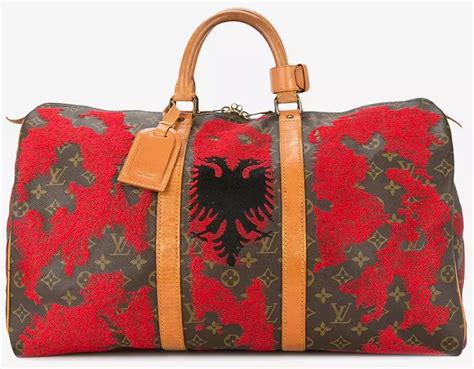 louis vuitton albania flag bag|Prestigious brand 'Louis Vuitton' puts on sale the bag with the .